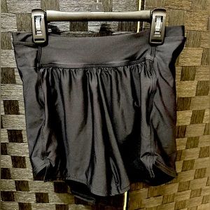 Land’s End black swim shorts with pockets